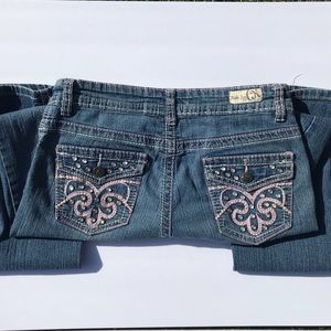 Distressed skinny Kaba jeans